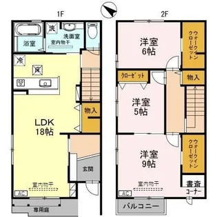 さくら庵の間取り