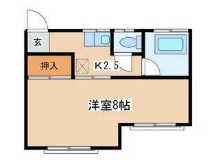 松嶋荘【2階】の間取り