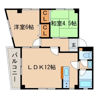 中村第3ビル【3階】の間取り