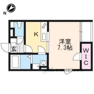レオネクストクールドイリス【2階】の間取り