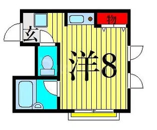エクシード根岸【2階】の間取り