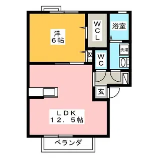 シャルム【2階】の間取り