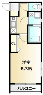 ププレ西船橋【3階】の間取り