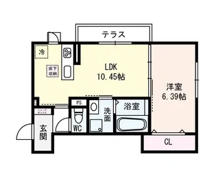 Villa riviere【3階】の間取り