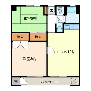 栄町ビル【2階】の間取り