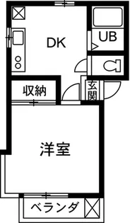 ソフィアハイツC棟【1階】の間取り