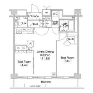 コンフォリア駒場【3階】の間取り