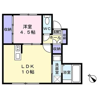 トムズ【1階】の間取り