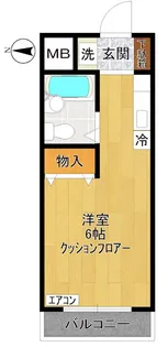 エステートピア稲城【3階】の間取り