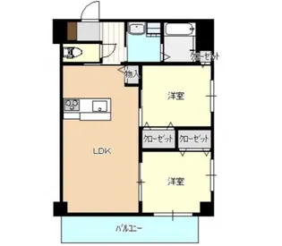 S・K舟入【8階】の間取り