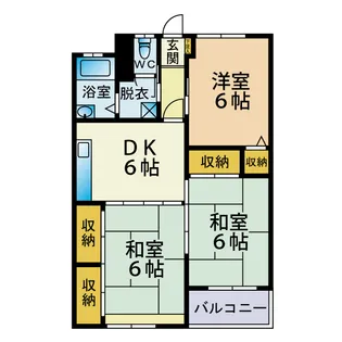 京ビル【4階】の間取り