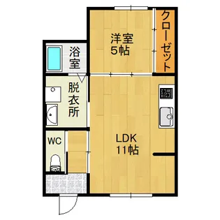 La Vita(ラ ヴィータ)【2階】の間取り