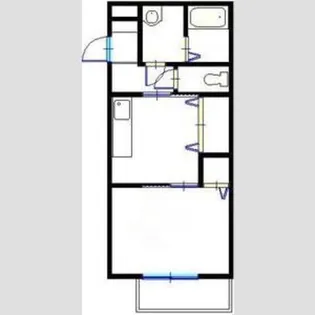 クルールアヴニール【2階】の間取り