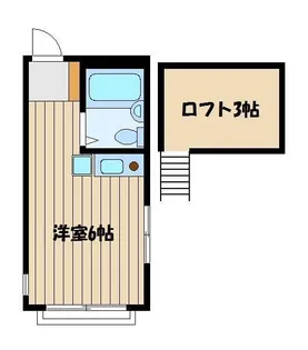 東京都練馬区練馬2【アパート】の間取り