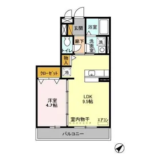 ピアステージ【3階】の間取り