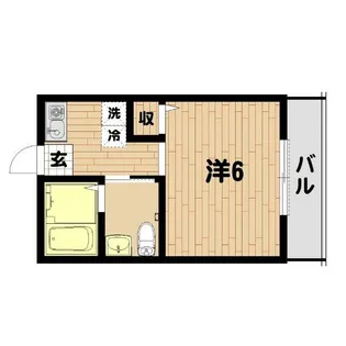 Belinda Cuore【1階】の間取り