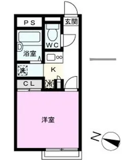 ヴェルドミール【3階】の間取り