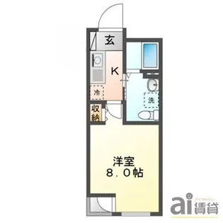 東京都府中市緑町3【マンション】の間取り