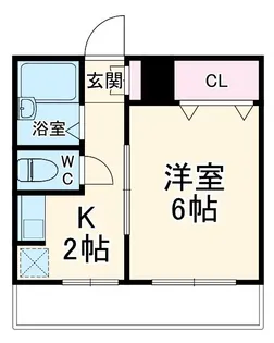 平井ビル【3階】の間取り