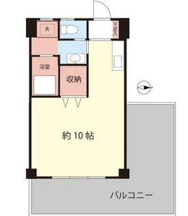 セントラルビル【4階】の間取り