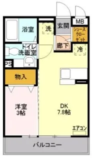 神奈川県小田原市新屋【アパート】の間取り
