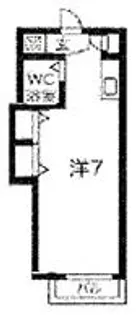 ジュネス野里【1階】の間取り