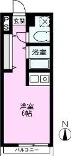 ケイハイツ南越谷【2階】の間取り