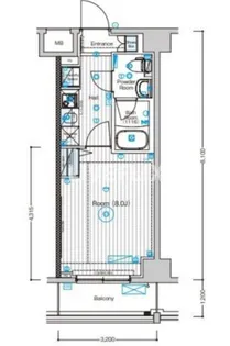 東京都墨田区東墨田2【マンション】の間取り