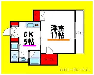 アビテ王子【6階】の間取り