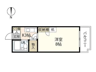 藤崎ビル3【4階】の間取り