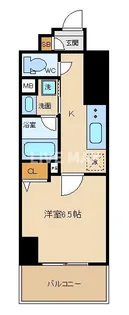 アスヴェル京都東寺前【5階】の間取り
