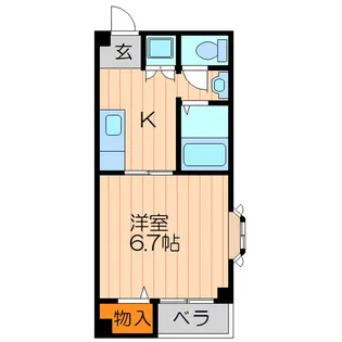 パルコート門真本町【2階】の間取り