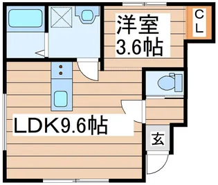 QRESTIA【1階】の間取り