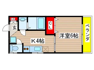 グリ-ンレジデンス和光【1階】の間取り