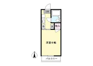 ベルゾーネ百合ヶ丘【2階】の間取り