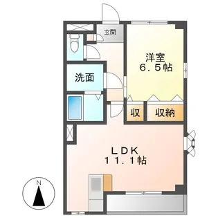 ラフィーネ【3階】の間取り