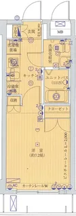 ヴェルステージ武蔵小杉【2階】の間取り