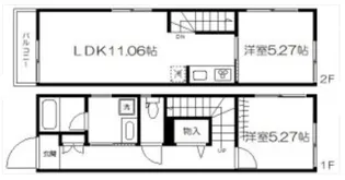漆喰の家 高砂の間取り
