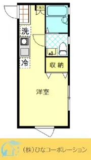 東京都品川区豊町3【アパート】の間取り