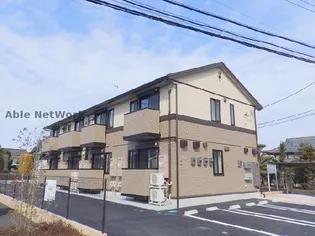 茨城県古河市東牛谷【アパート】の外観