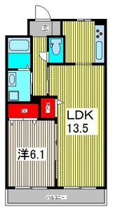 Petit Riviere【1階】の間取り