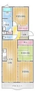 TAHO壱番館【2階】の間取り