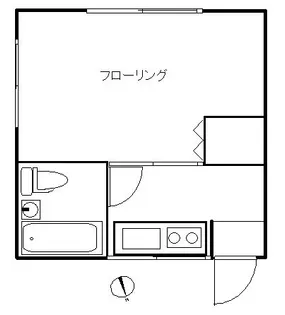 ときわアパートメント【2階】の間取り