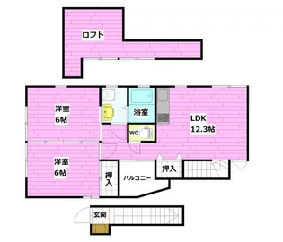 WADA BLD【3階】の間取り