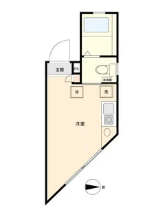 東京都江東区森下3【マンション】の間取り