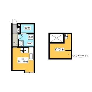 愛知県名古屋市中川区花塚町1【アパート】の間取り