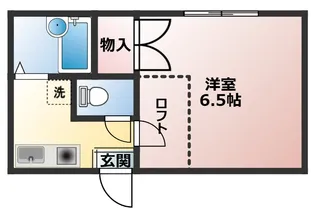 コーポラスサカイ【2階】の間取り