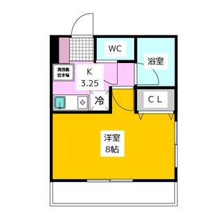 エクセルシア【2階】の間取り