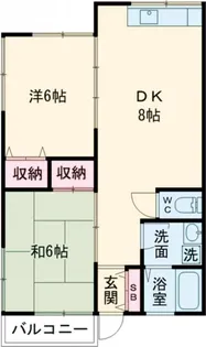 メジロハウス【1階】の間取り