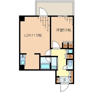 東京都文京区大塚5【マンション】の間取り